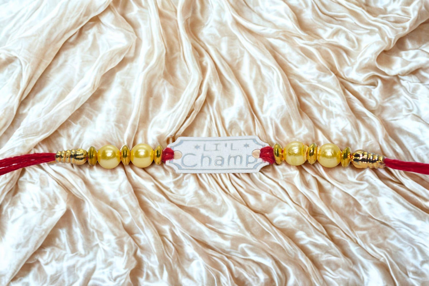 Lil Champ Silver Kids Rakhi