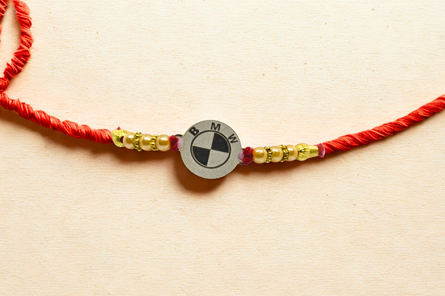 BMW Style Silver Rakhi