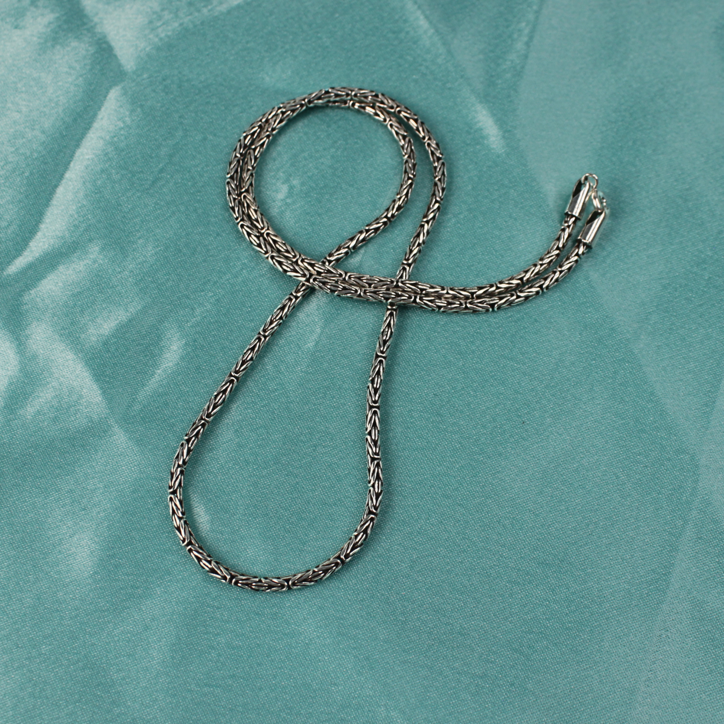 Veer Vajra Silver Chain