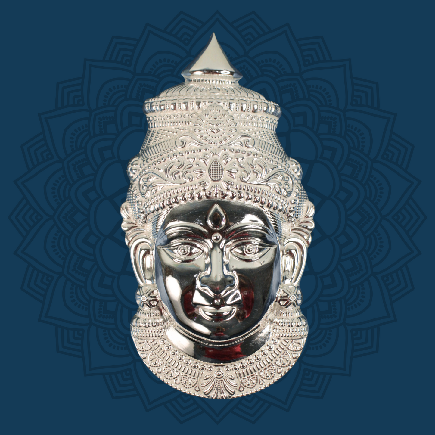 Pure Silver Lakshmi Face
