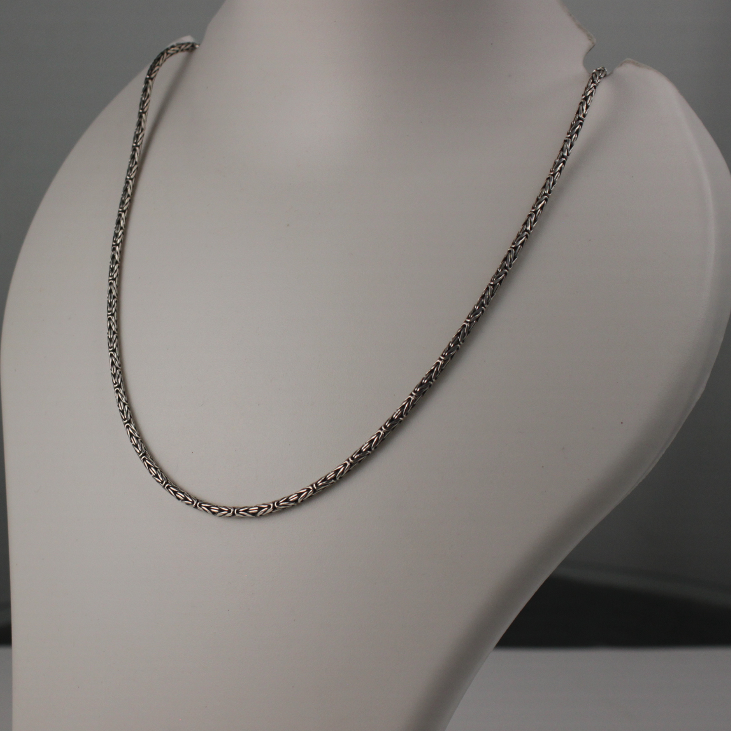 Veer Vajra Silver Chain