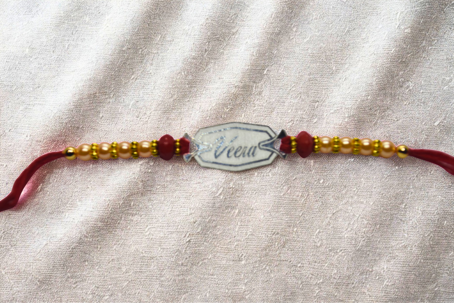 Golden Veera Thread Rakhi