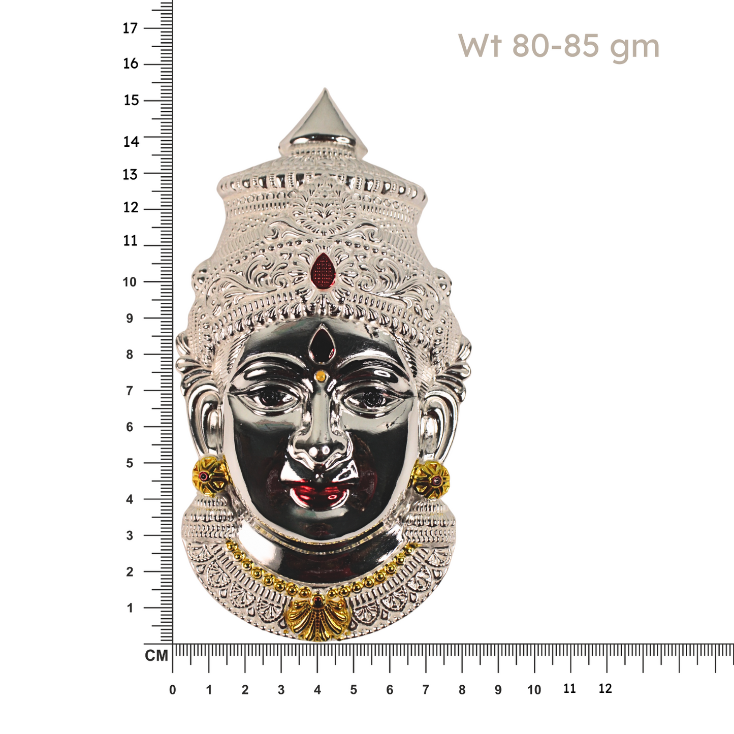 Color's Silver Lakshmi Face