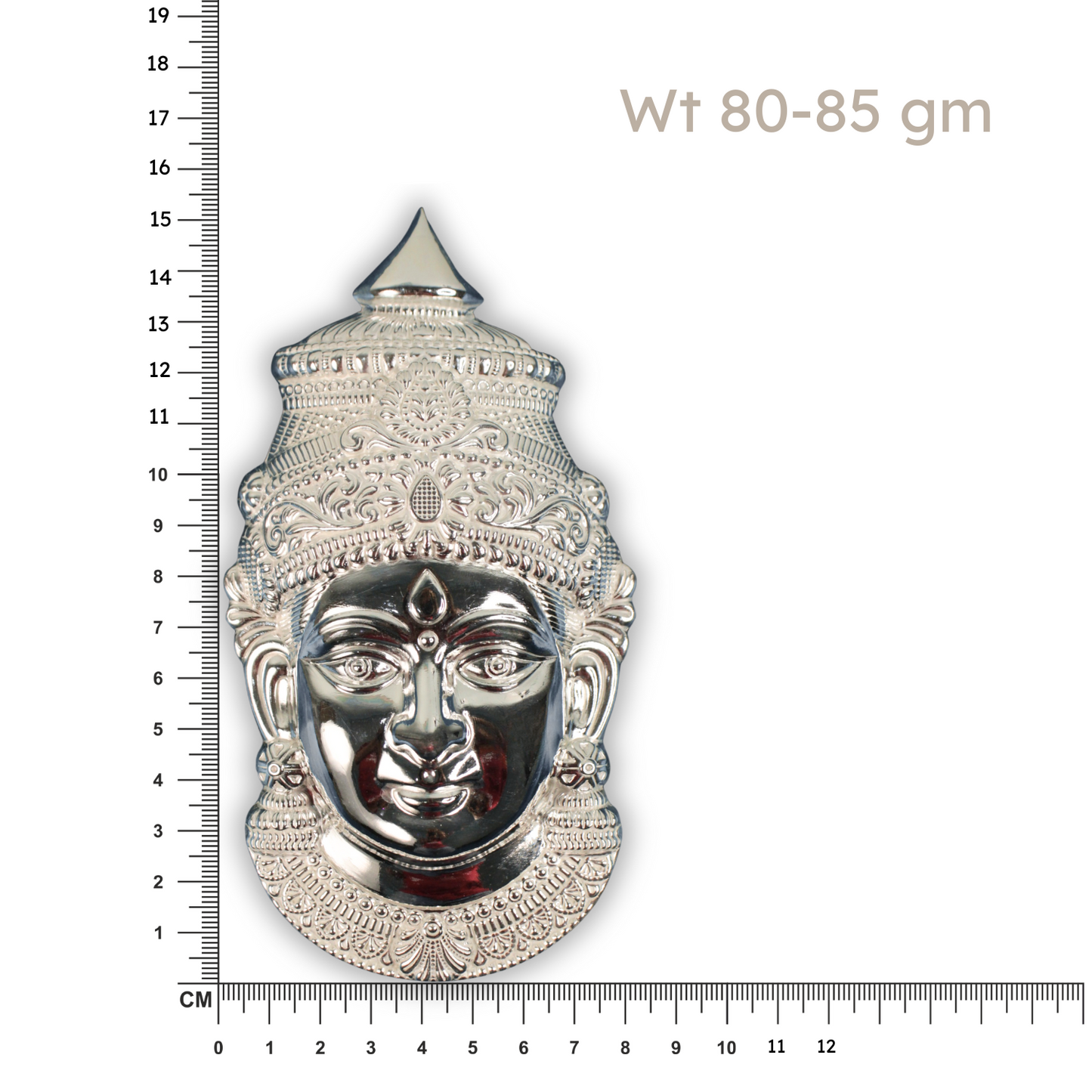 Pure Silver Lakshmi Face