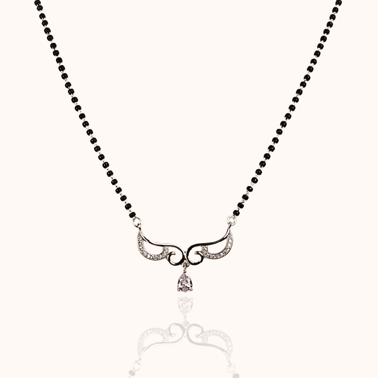 Attractive Swirl Design Mangalsutra