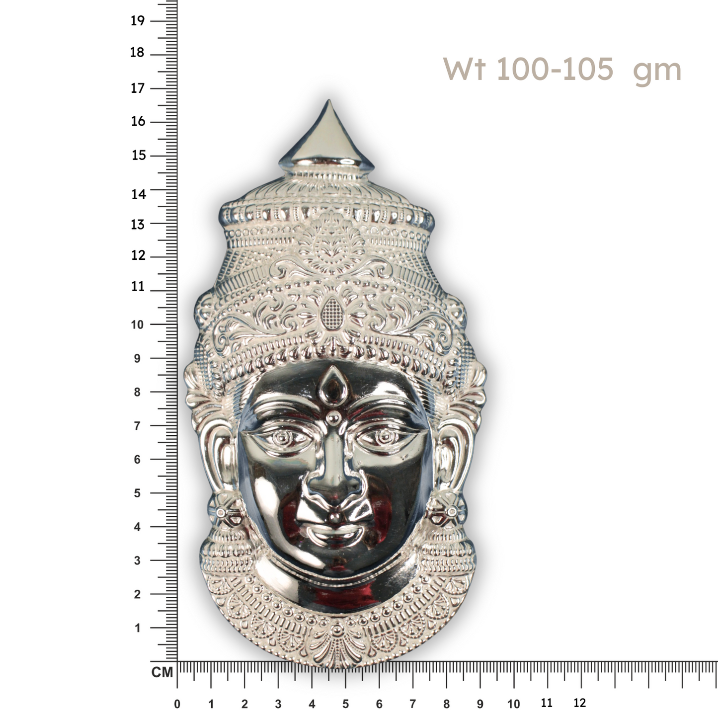Pure Silver Lakshmi Face