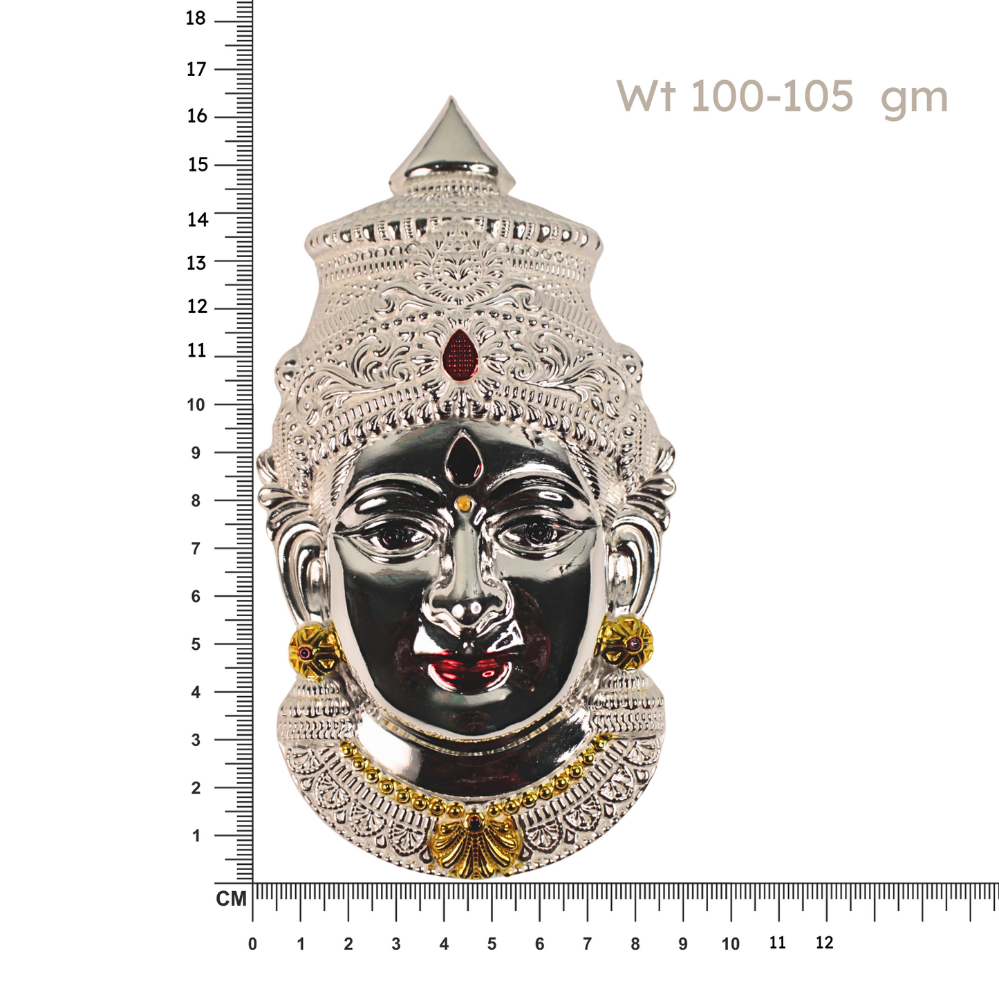 Color's Silver Lakshmi Face