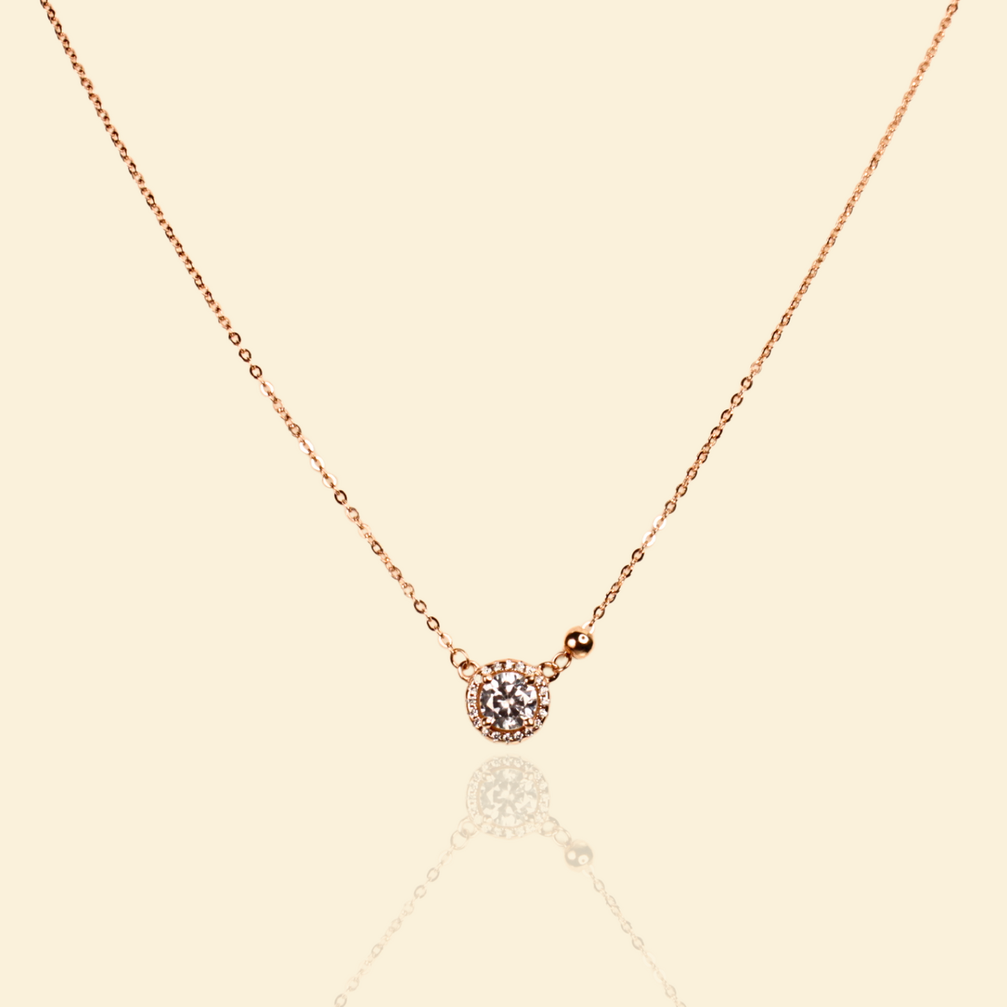 Rose Gold Joyful Pendant