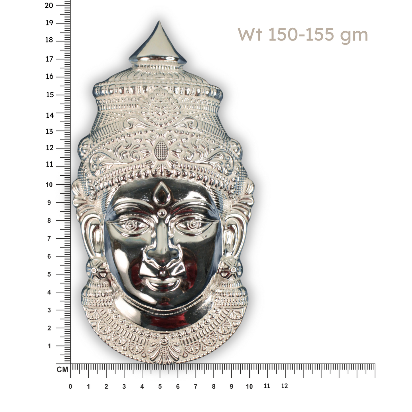 Pure Silver Lakshmi Face