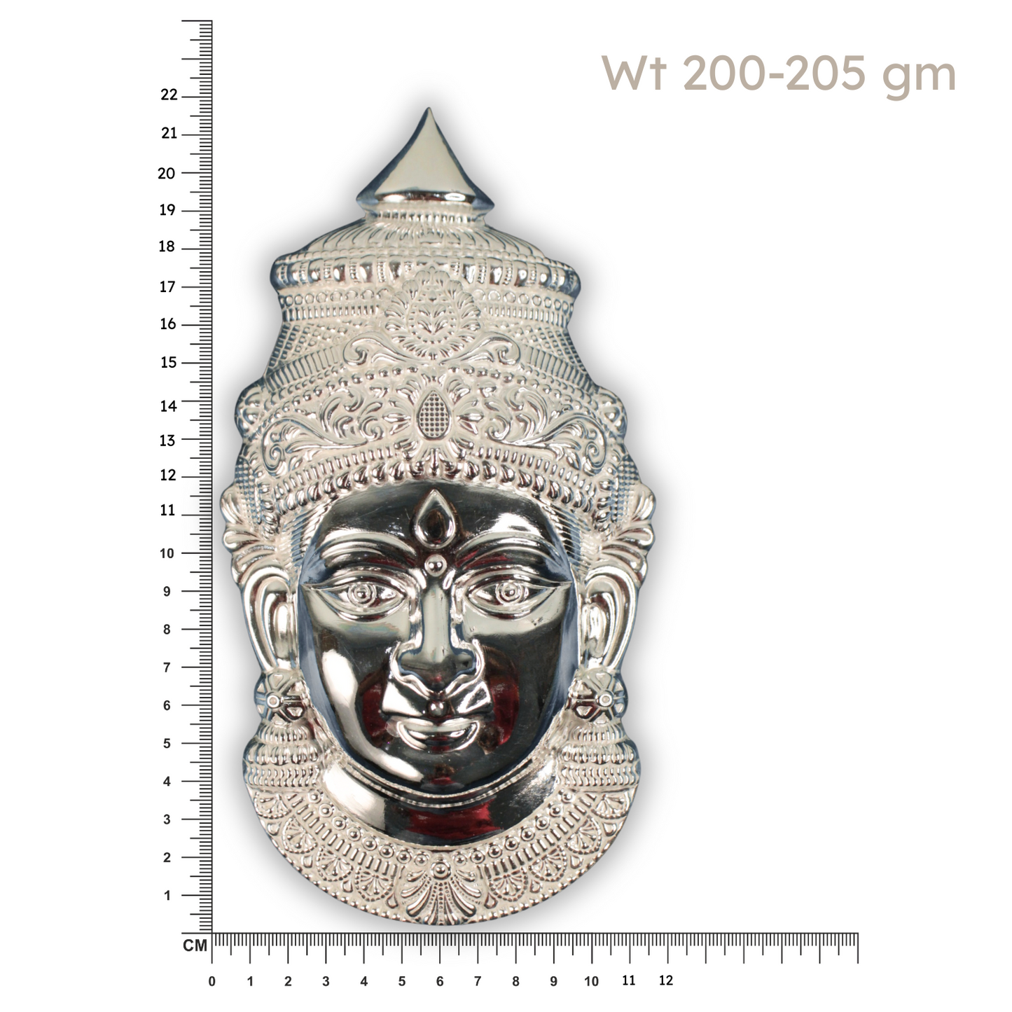 Pure Silver Lakshmi Face