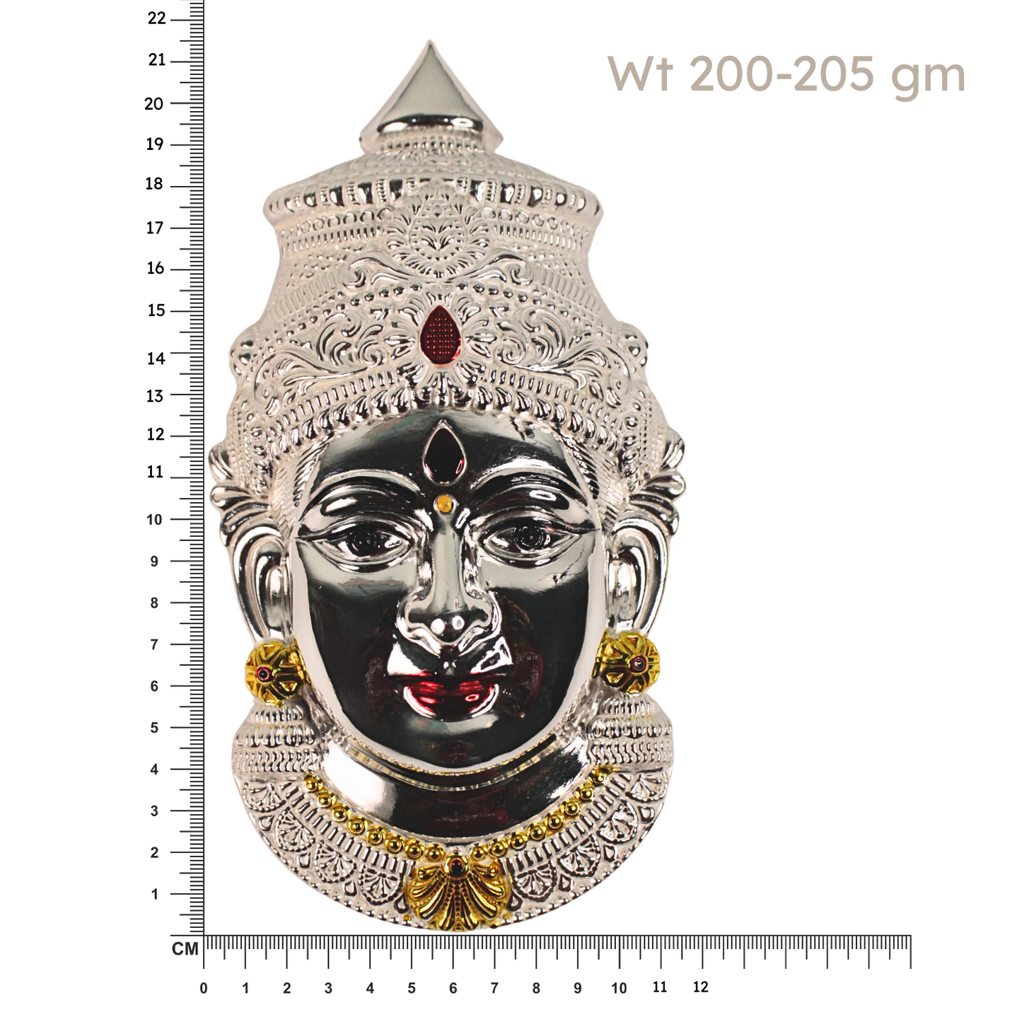 Color's Silver Lakshmi Face