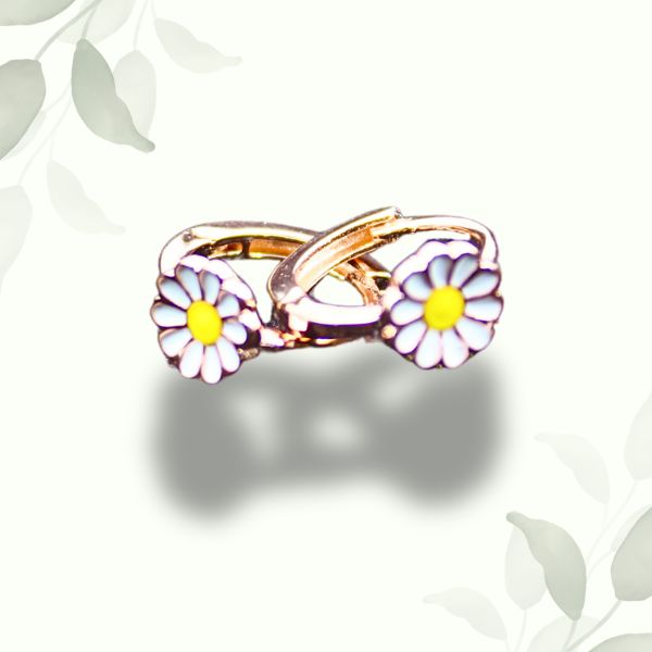 Silver Flower Elegance Tops
