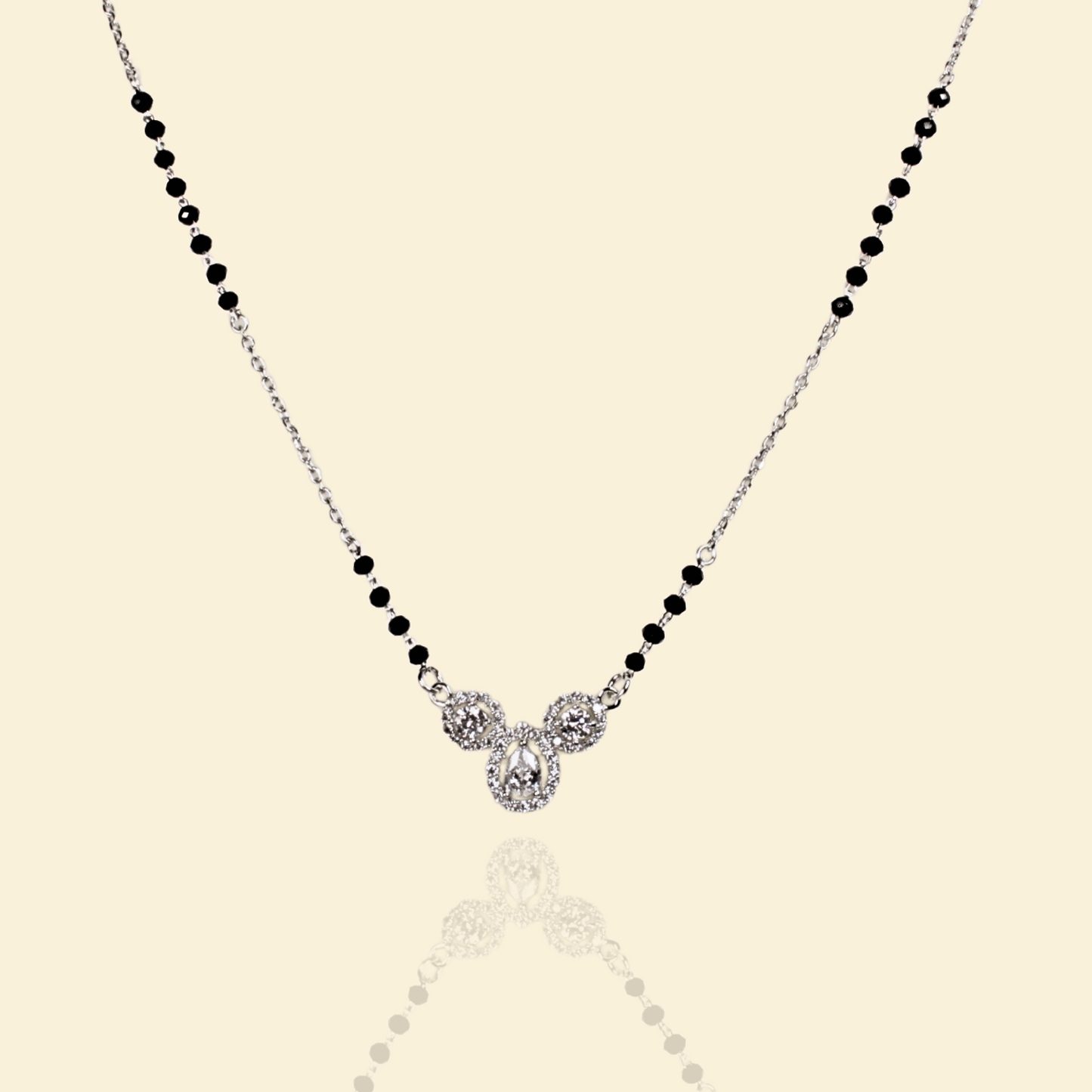 Silver Alluring Mangalsutra