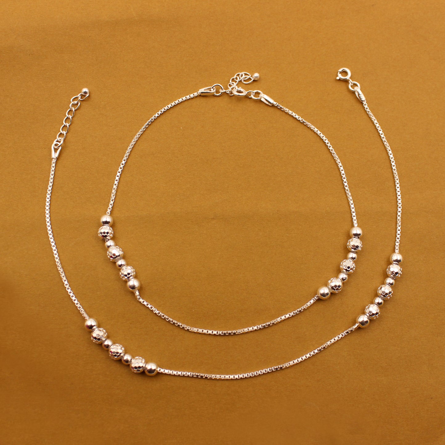 Italian Classy Ball Beads Anklet