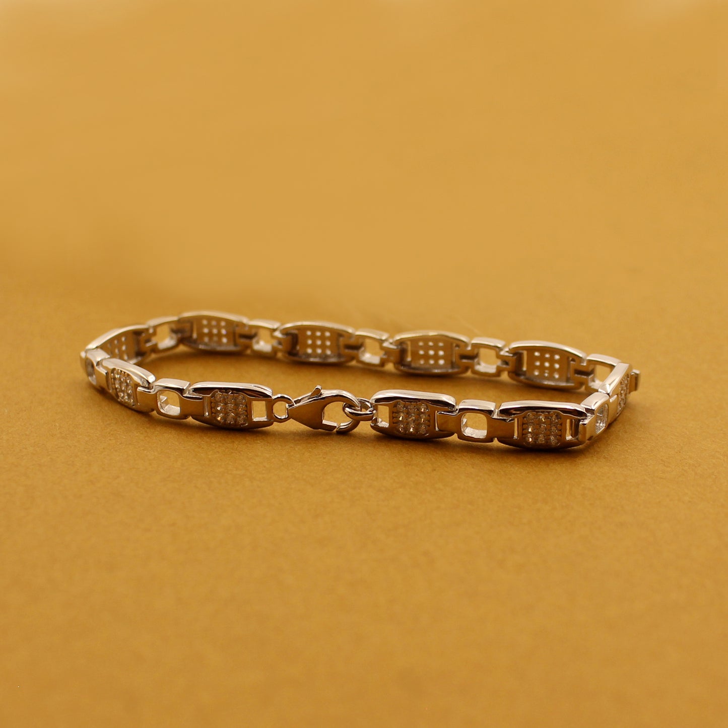 Silver Rope Chain Bracelet