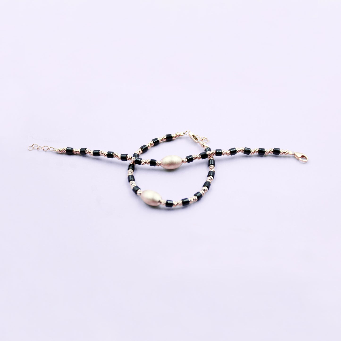 Rose Gold Ball Beads Bracelet