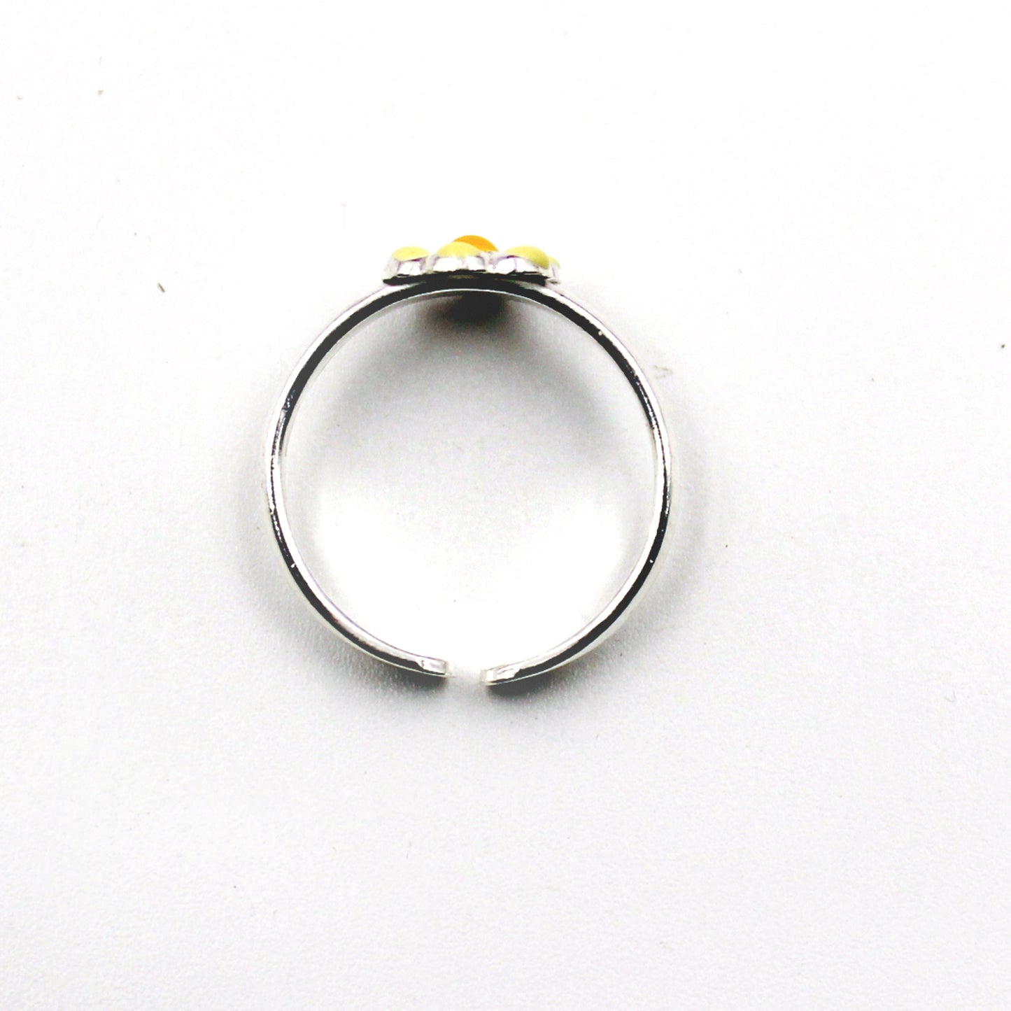 Silver Elegant Flower Rings