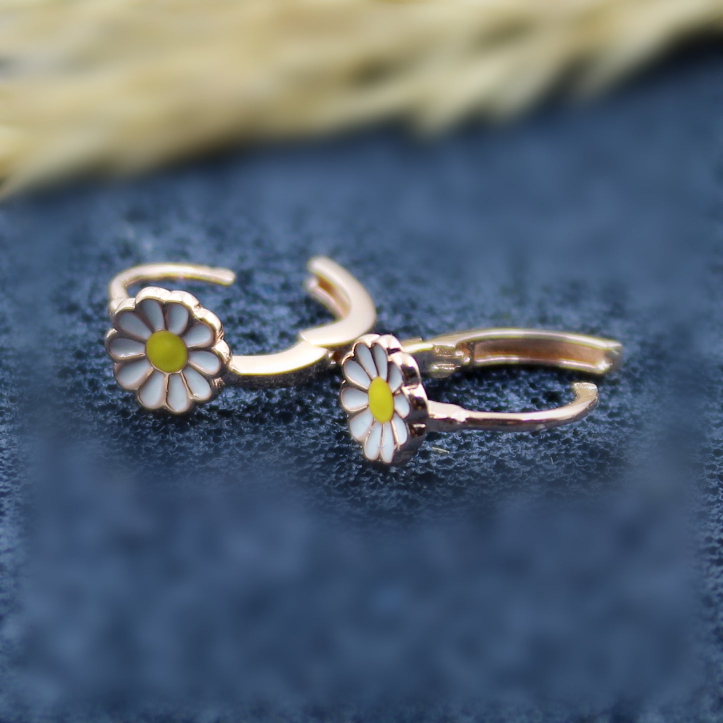 Rose Gold Flower Elegance Tops