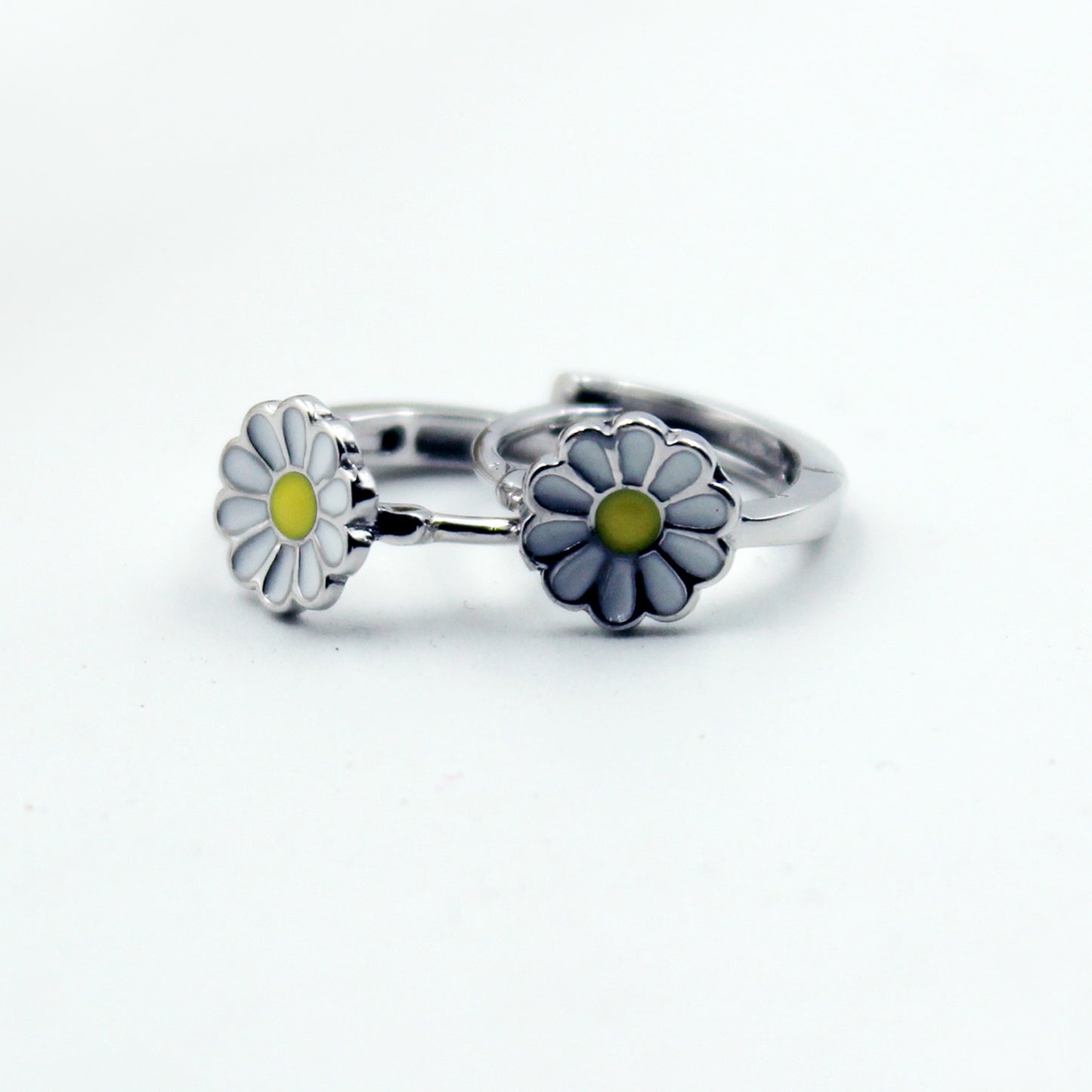 Silver Flower Elegance Tops