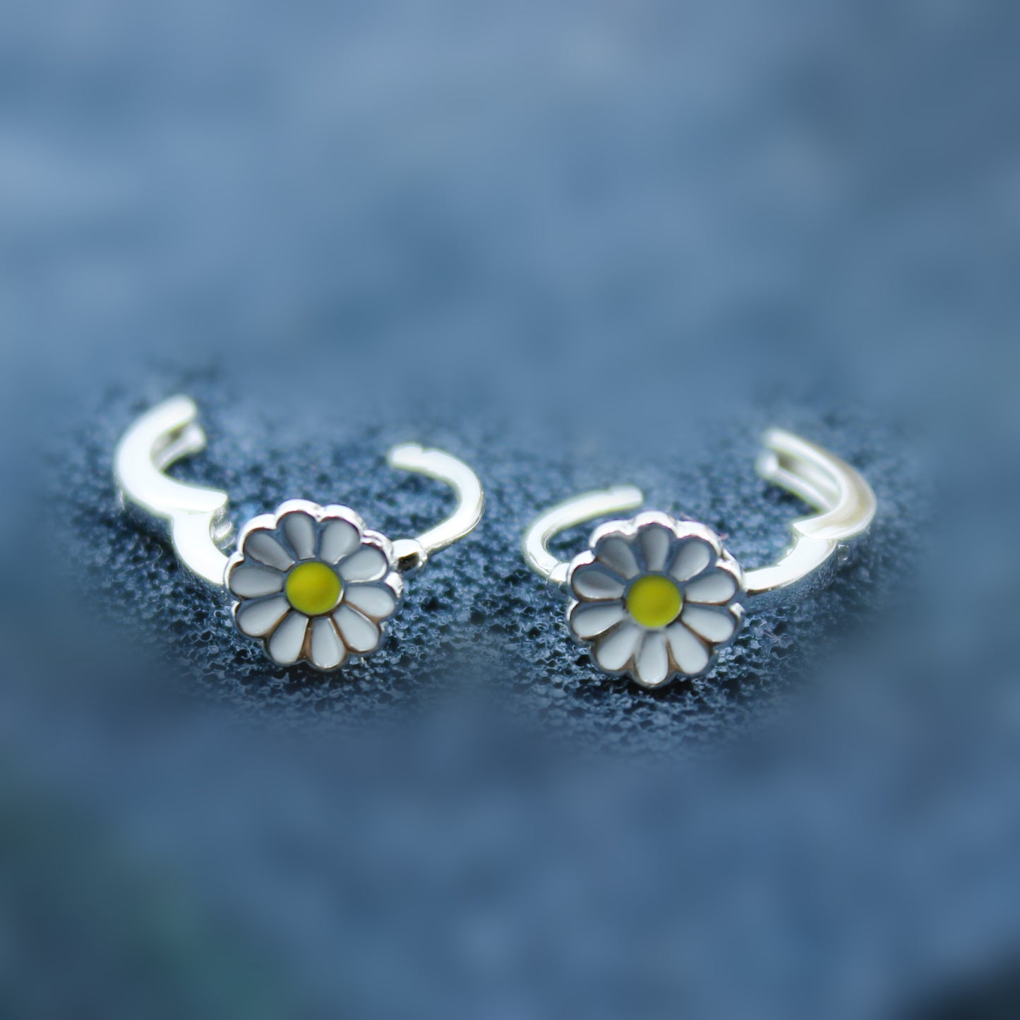 Silver Flower Elegance Tops