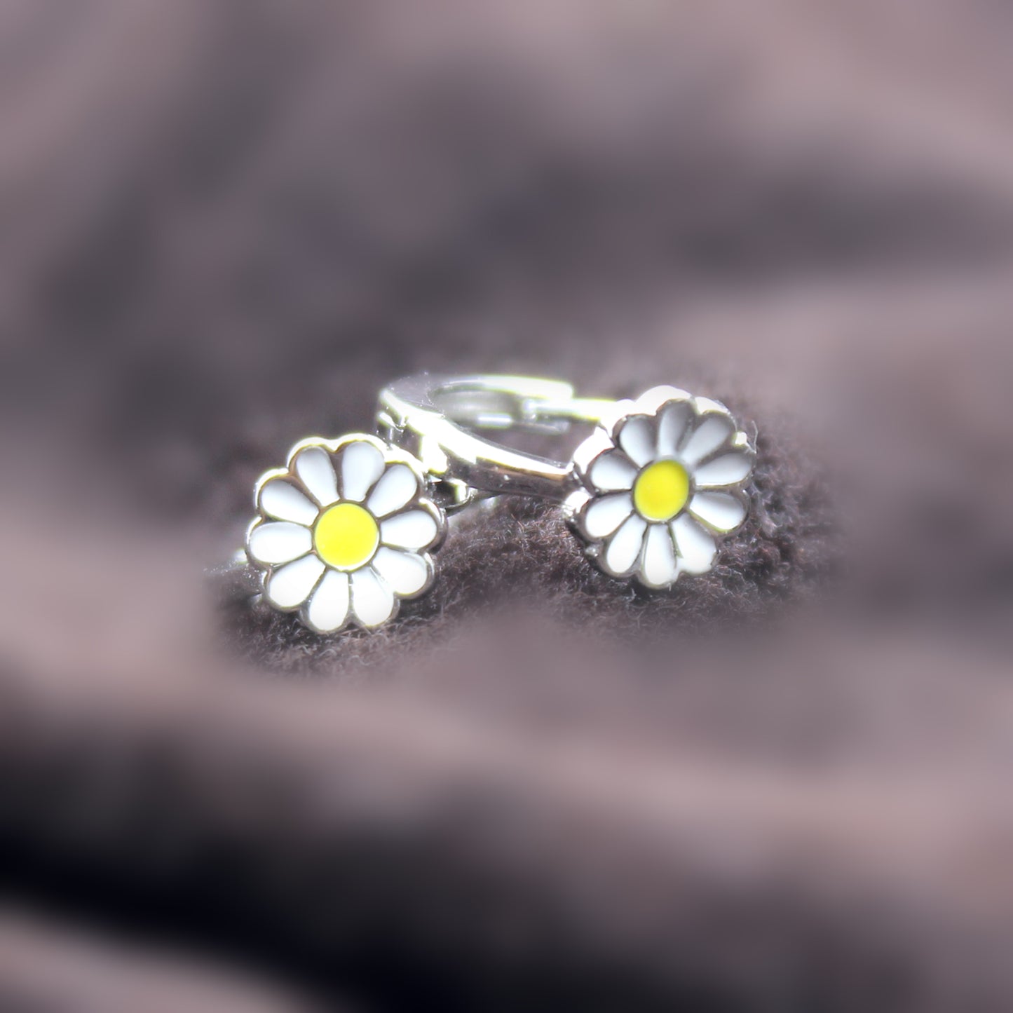 Silver Flower Elegance Tops