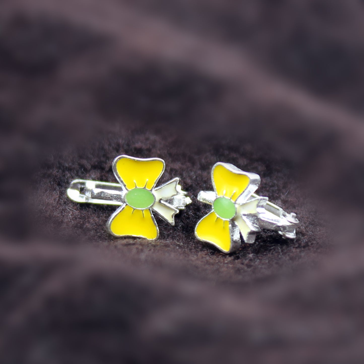 Silver Yellow Ribbon Tops