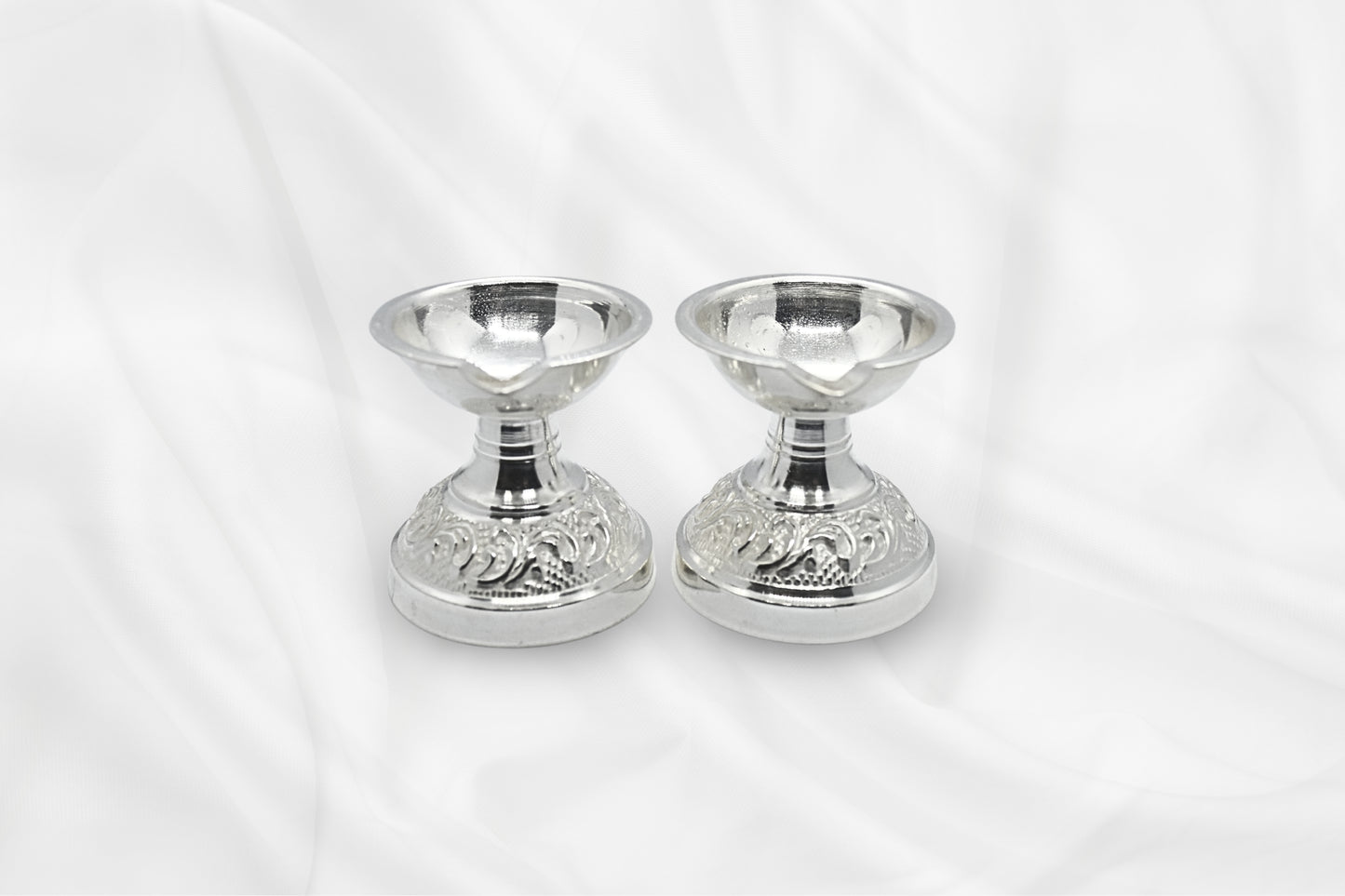Silver Niranjan Diya