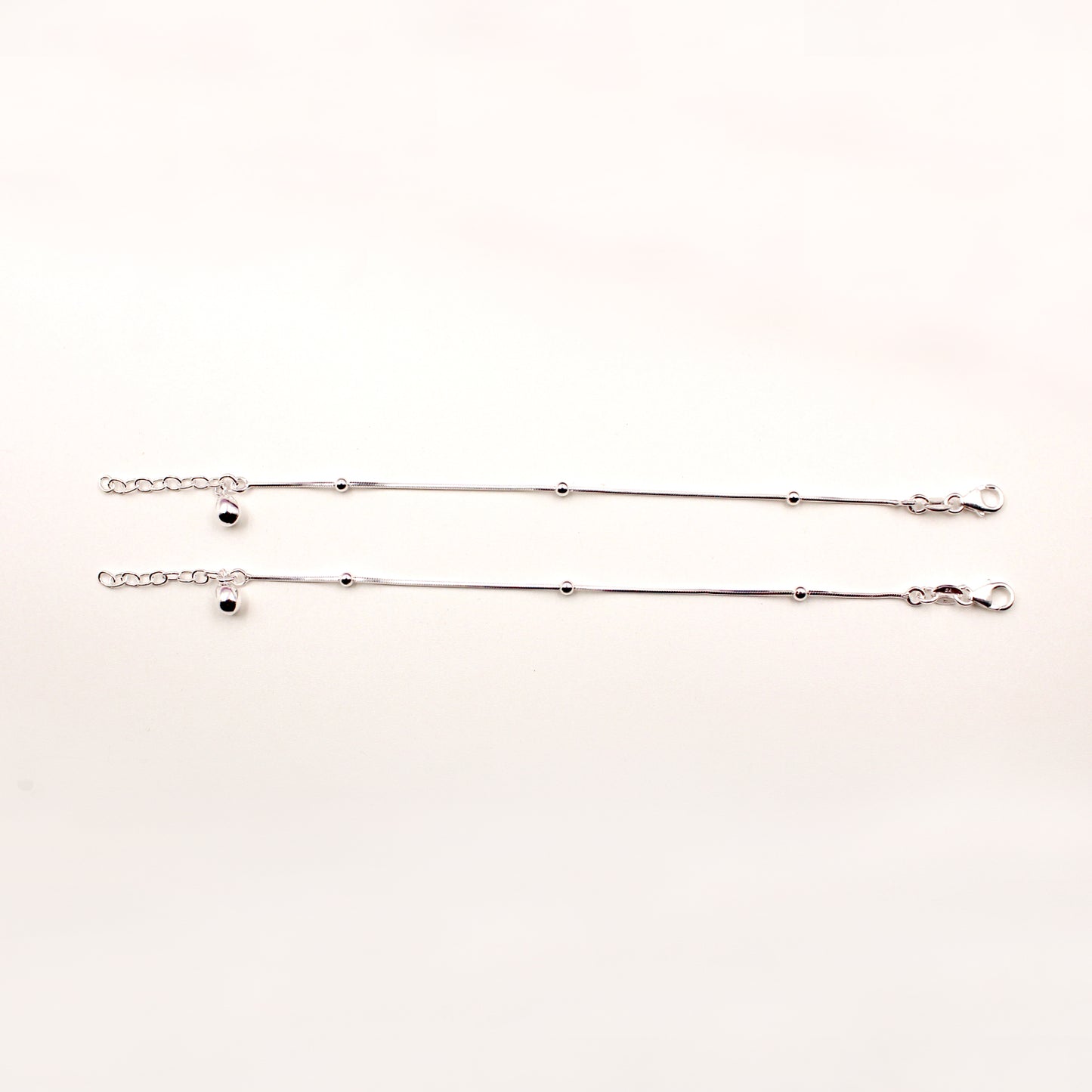 Italian Silver Chain Anklet