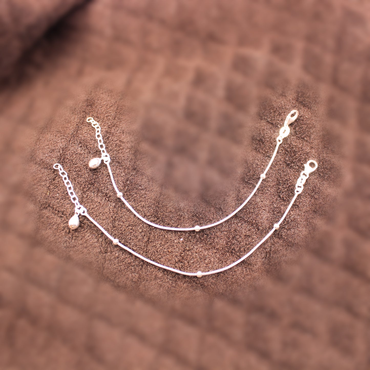 Italian Silver Chain Anklet
