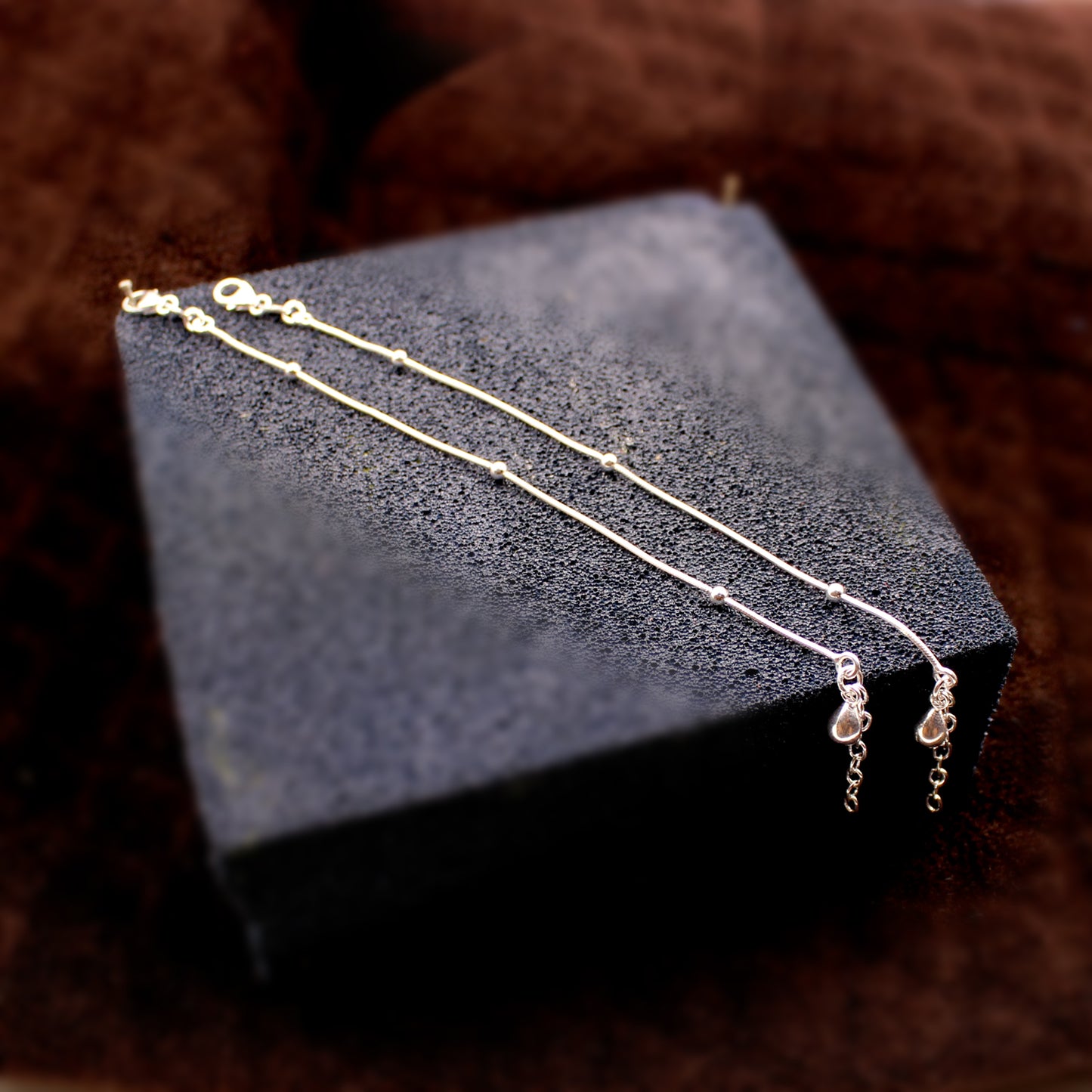 Italian Silver Chain Anklet