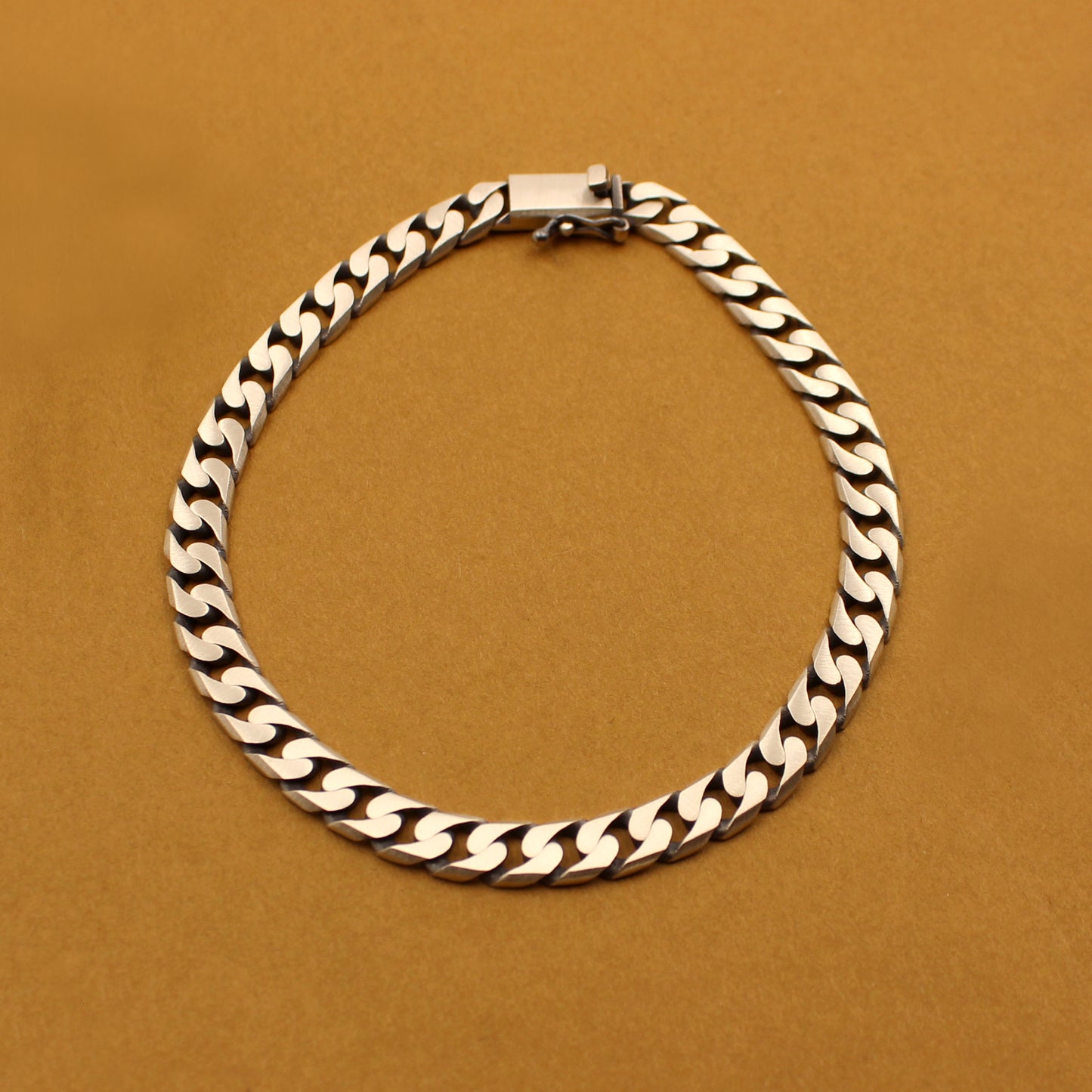 Classic Cuban Link Silver Bracelet