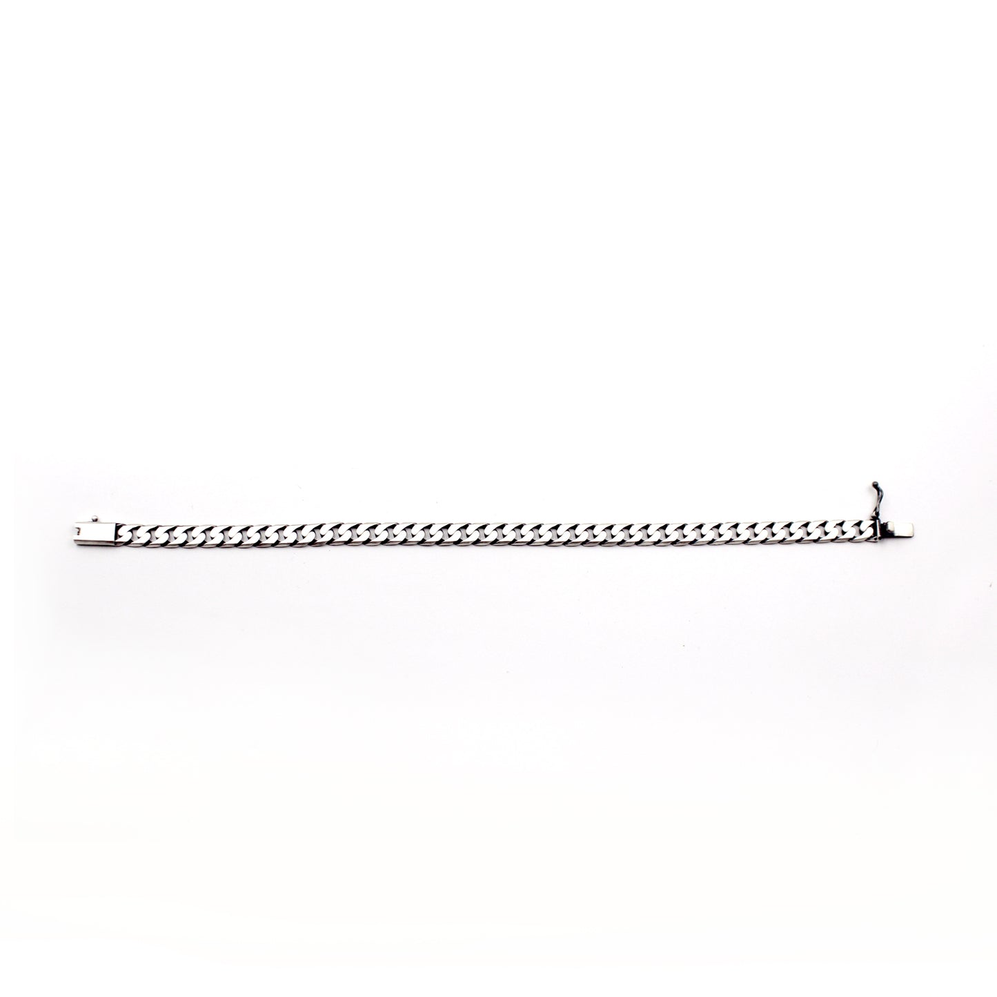 Classic Cuban Link Silver Bracelet