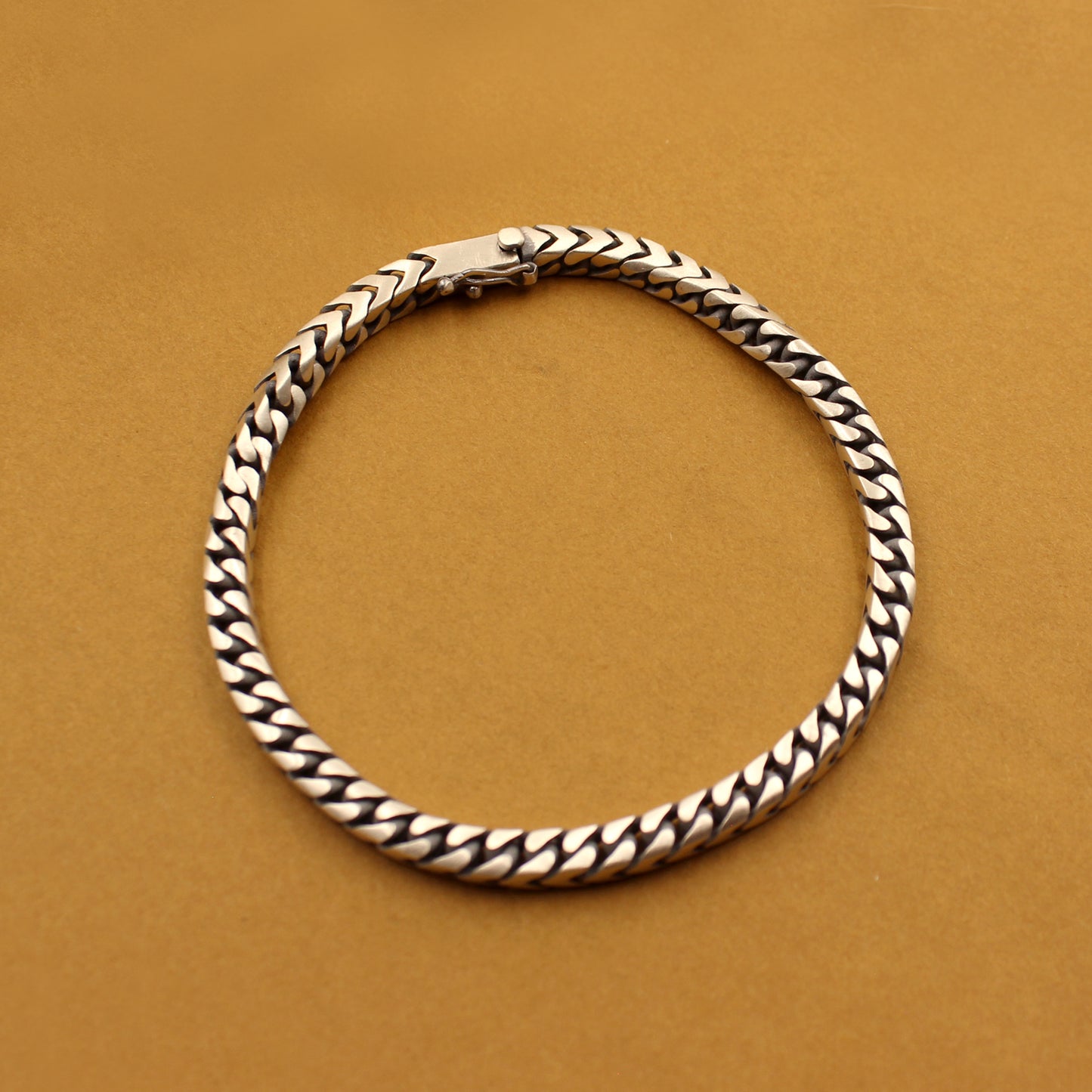 Silver Viper Chain Bracelet