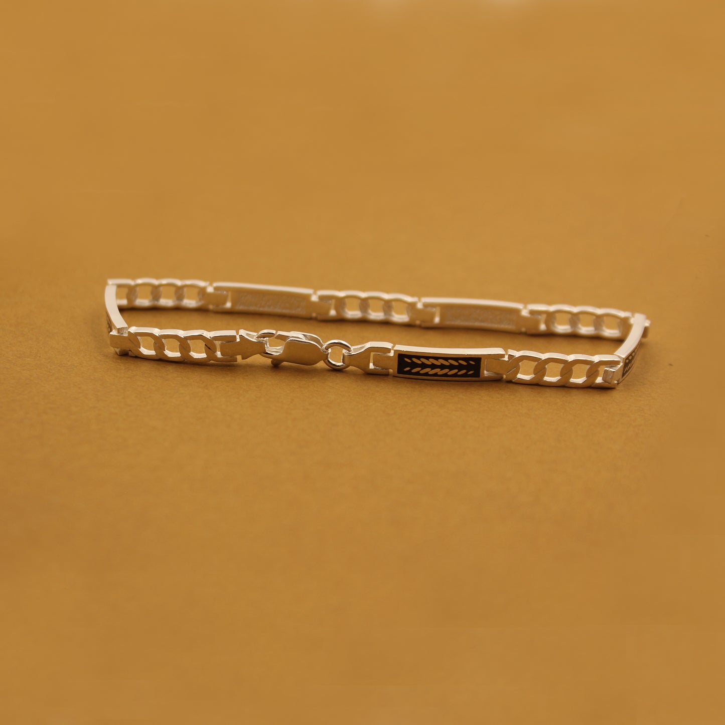 Greek Maze Silver Bracelet