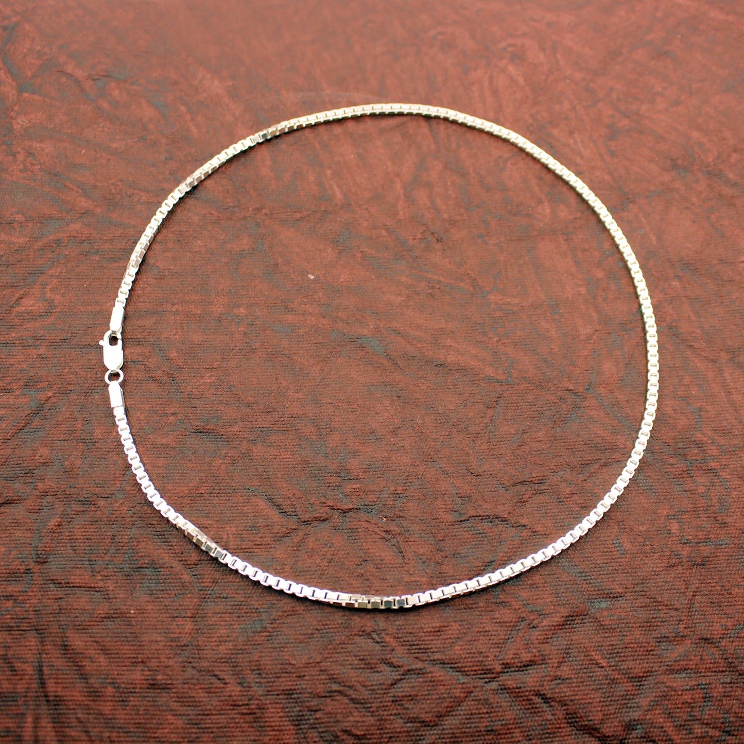 Silver Box Chain For Him