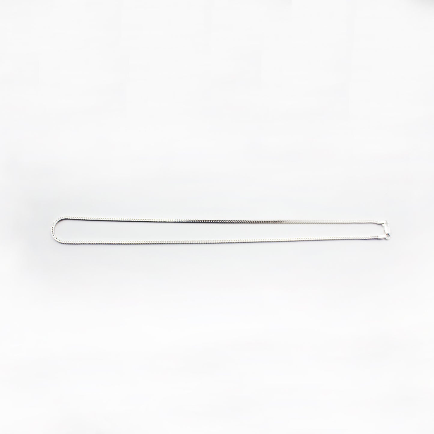 Silver Small Spiga Wheat Chain