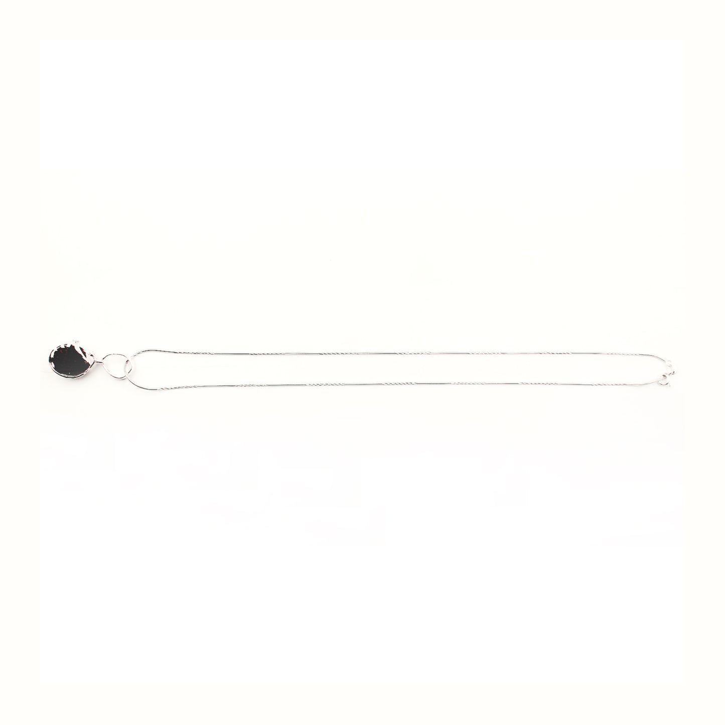 Silver Trishul Rudraksh Pendant