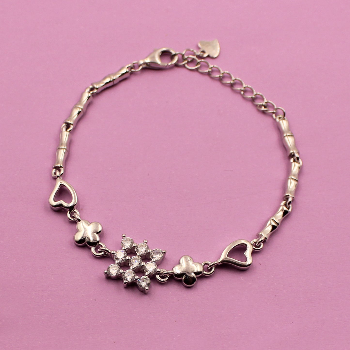 Beautiful Stone Flower Bracelet