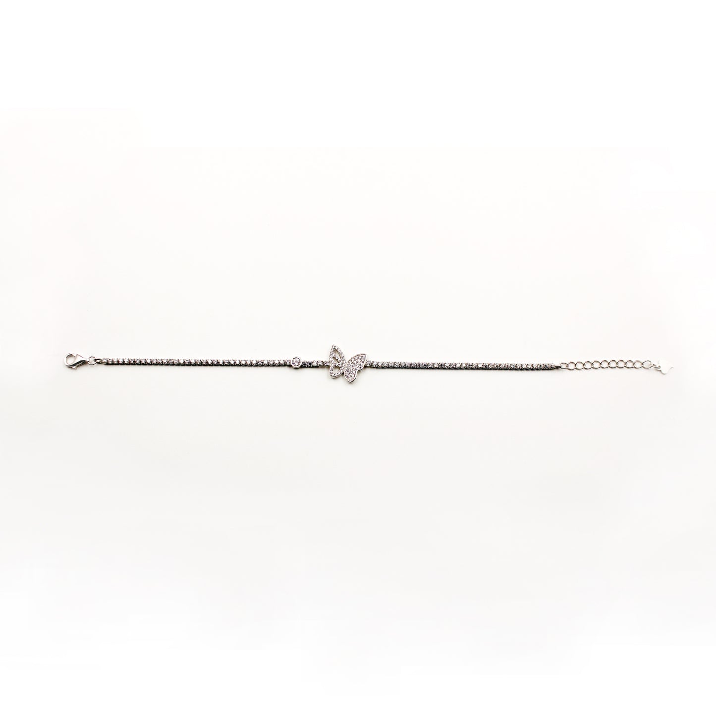 Silver Stunning Butterfly Bracelet