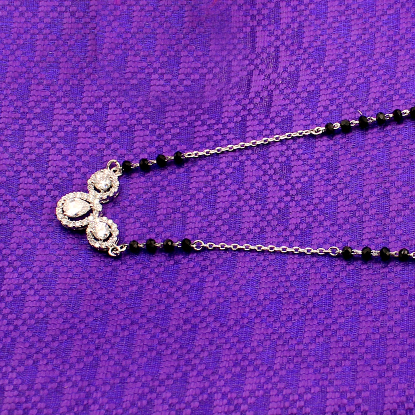 Silver Alluring Mangalsutra