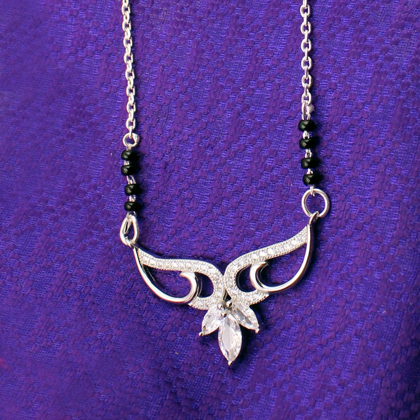 Captivating Floral Design Mangalsutra