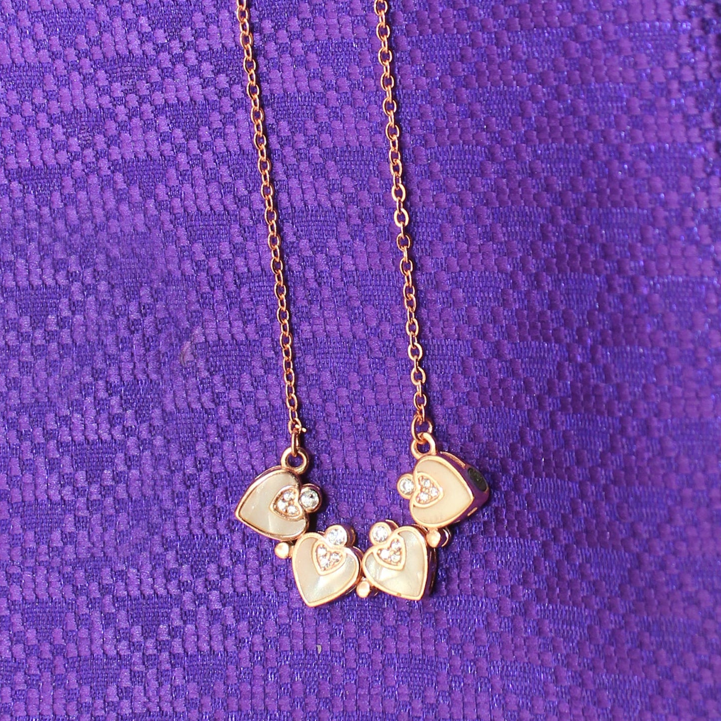 Rose Gold Clover Convertible Necklace