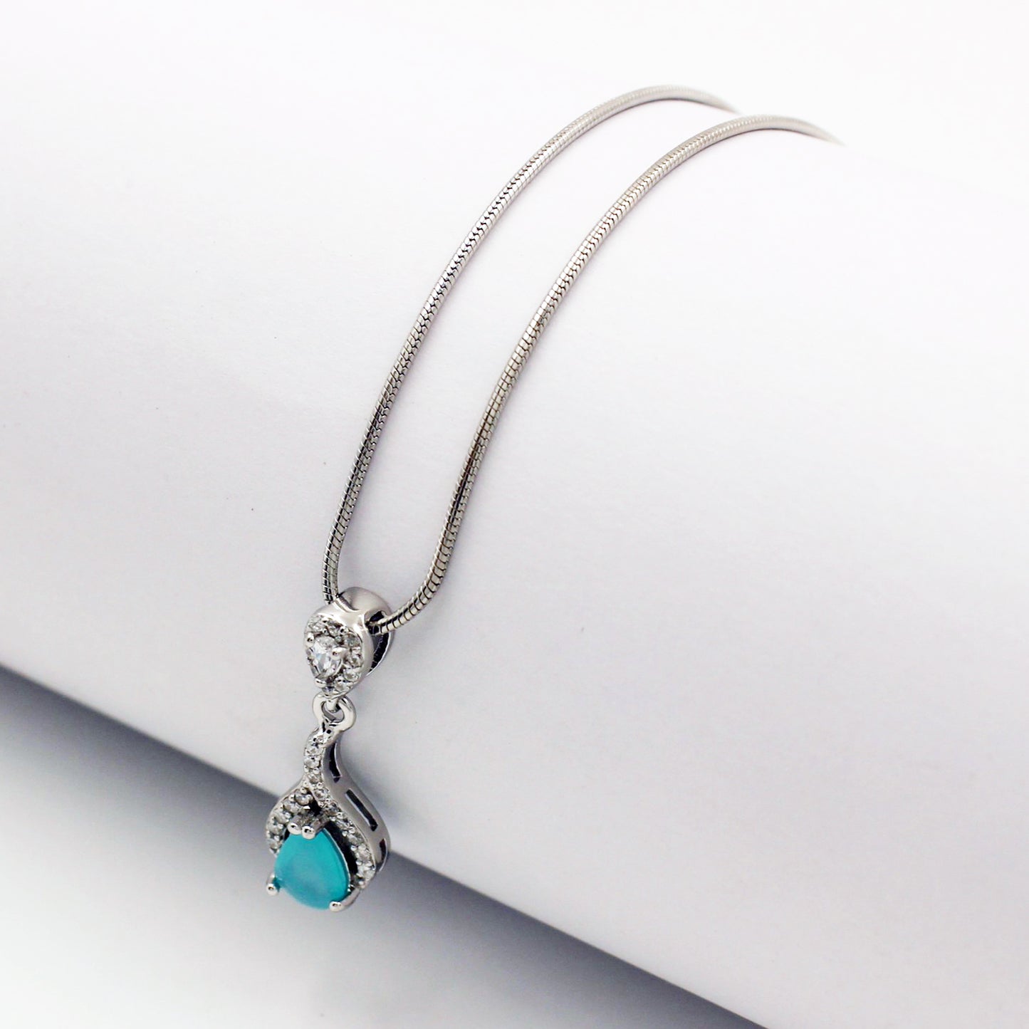 Silver Aqua Falling Dew Set