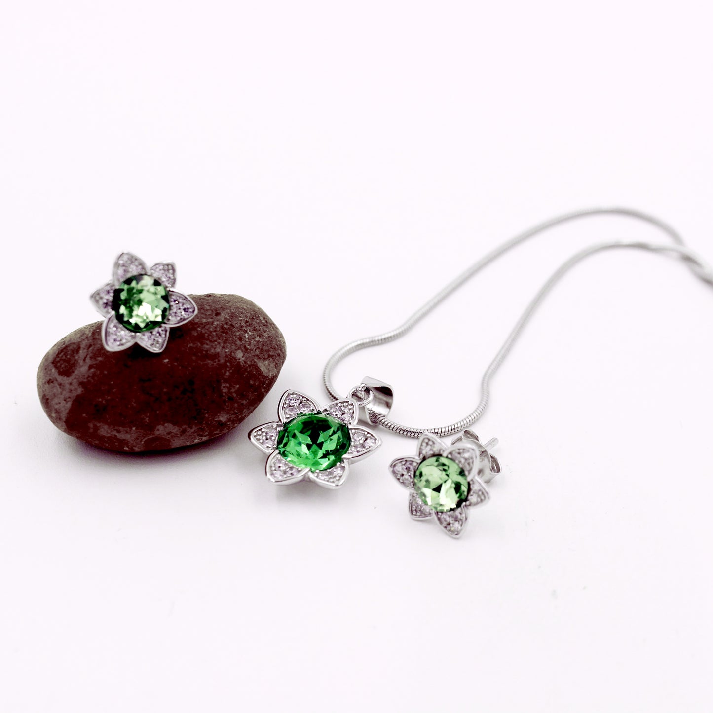 Silver Evergreen Set