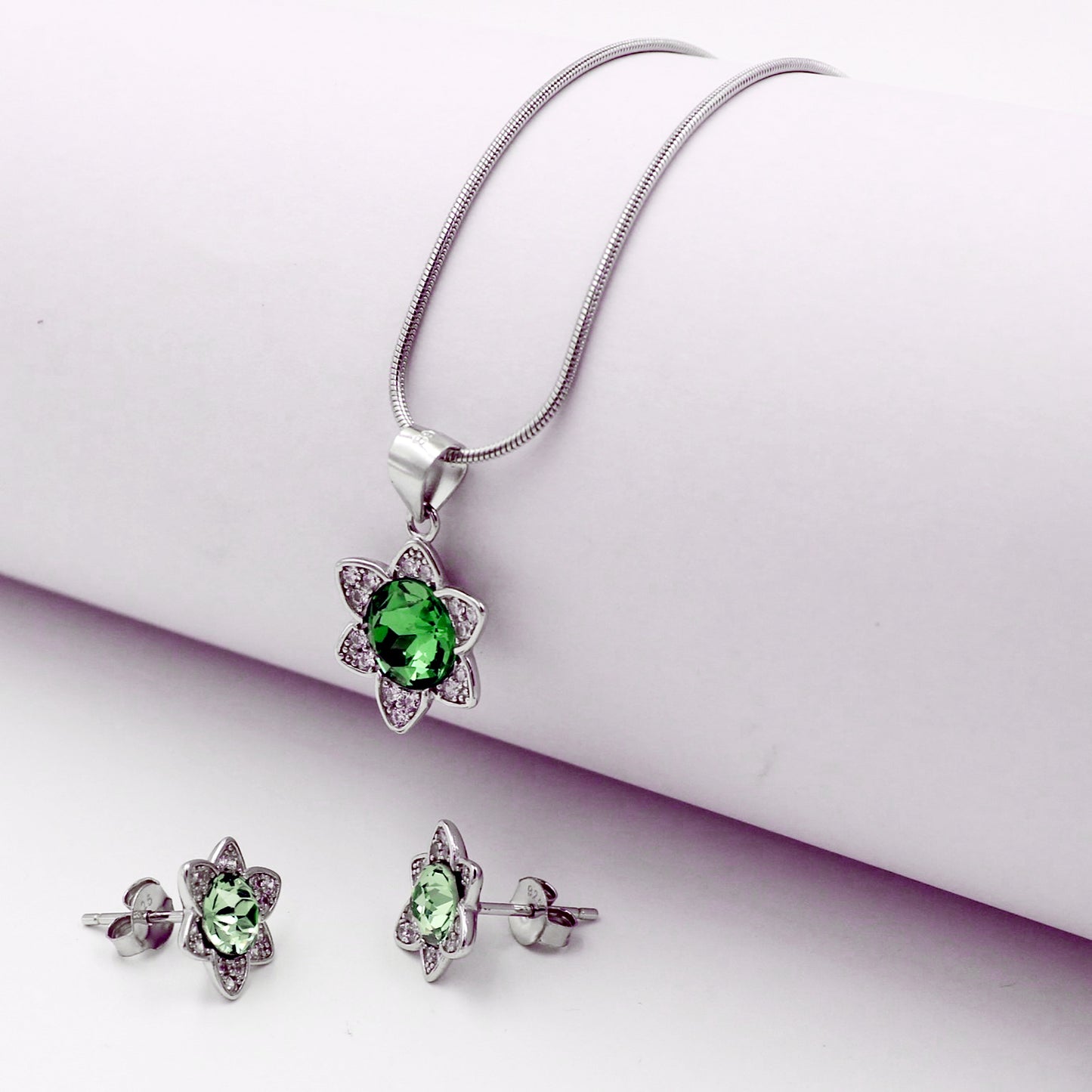 Silver Evergreen Set