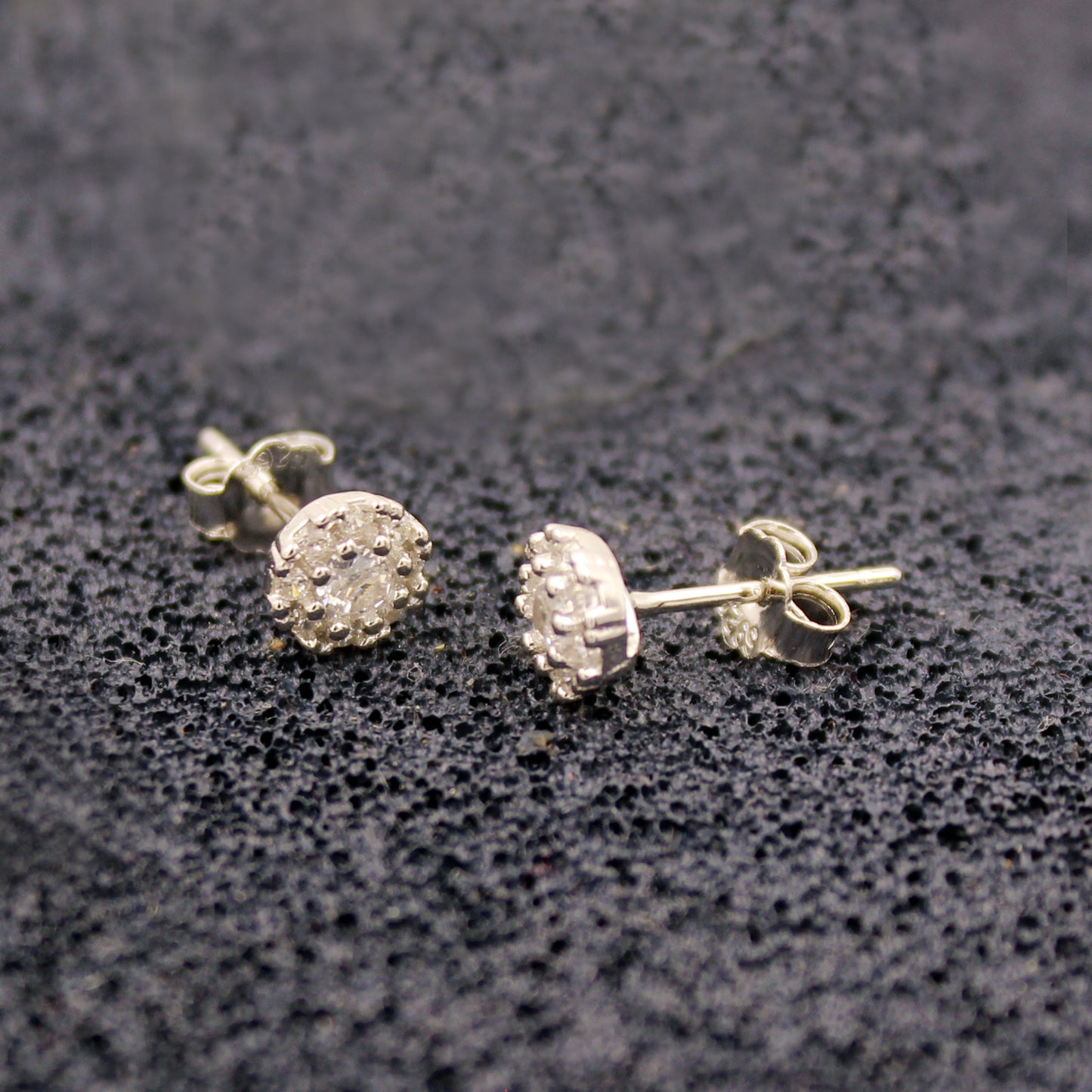 7 Stone Earrings