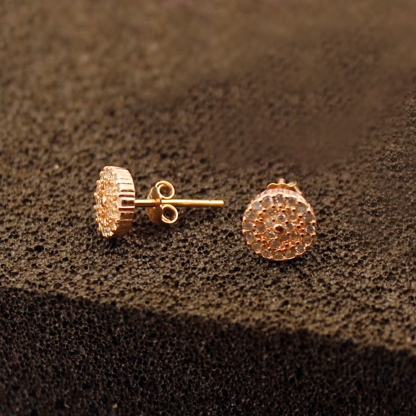 Rose Gold Dreamy crush Dainty Stud Tops
