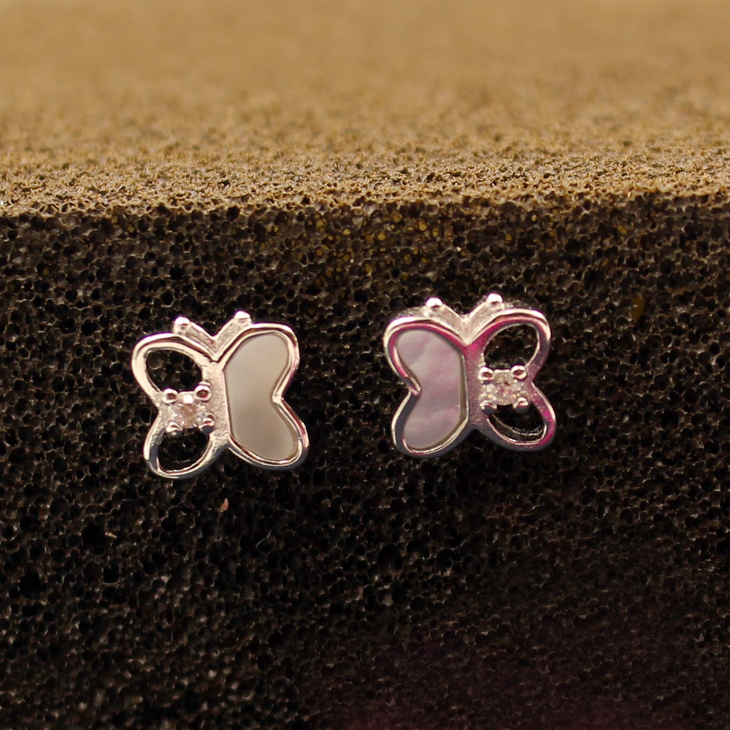 Silver Gleam Butterfly Tops