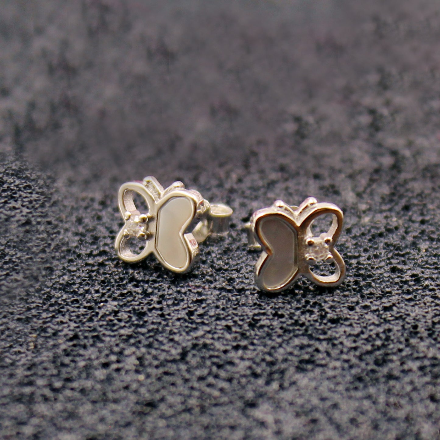 Silver Gleam Butterfly Tops