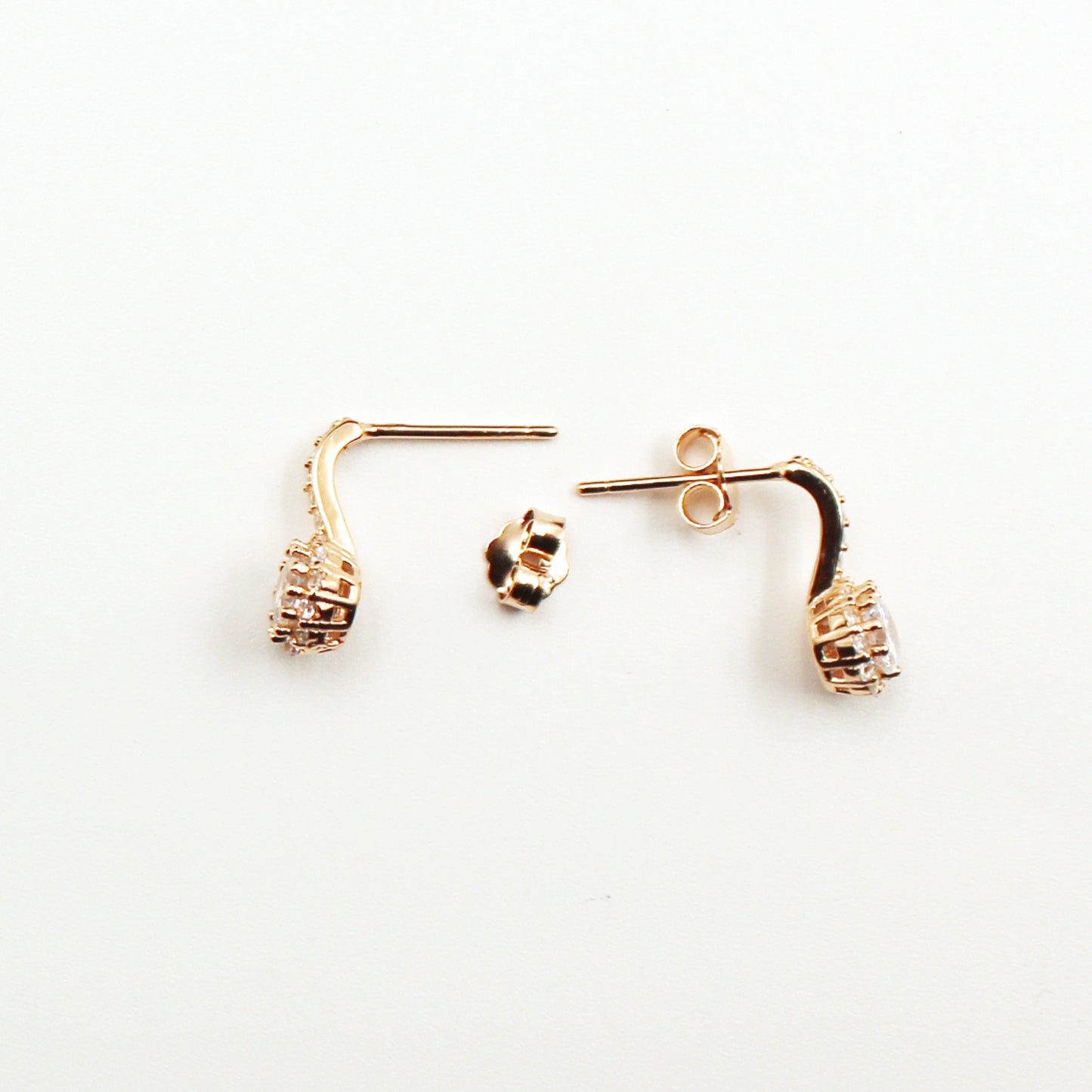 Rose Gold Drizzling Drop Earring
